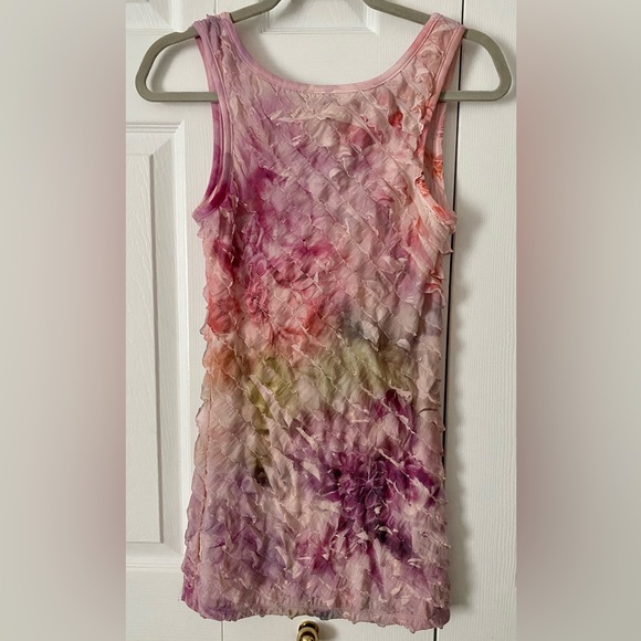 SUZY SHIER women’s pink floral top x-small - Picture 3 of 5